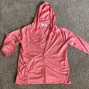 Chicos weekend sz 0 melon 3/4 sleeve jacket